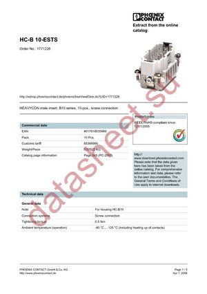 1771228 datasheet  